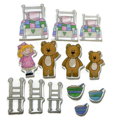 Free Printable Goldilocks And The Three Bears Printable Pupp