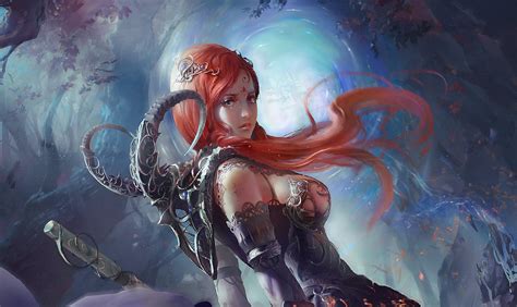 Wallpaper Illustration Fantasy Art Anime Magic Mythology