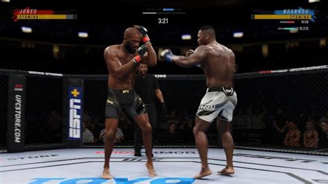 Ufc Francis Ngannou Vs Jon Jones Youtube