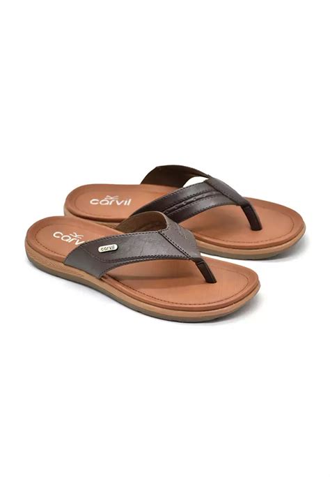 Jual Carvil Carvil Sandal Terios M Dark Brown Original Zalora