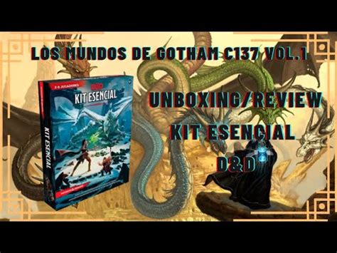 Unboxing Review Kit Esencial Dungeons And Dragons Espa Ol Empieza