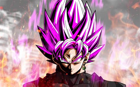 Download Goku Black Pfp Purple Hair Super Saiyan Wallpaper | Wallpapers.com