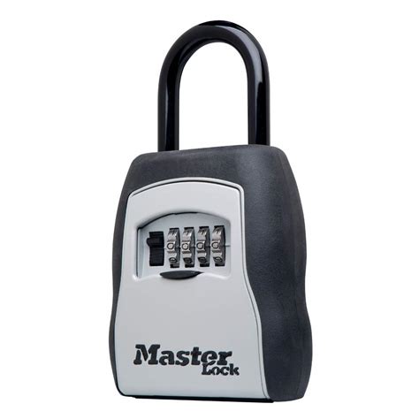 Master Lock Key Lock Box, Outdoor Lock Box for House Keys, Key Safe with Combination Lock, 5 Key ...