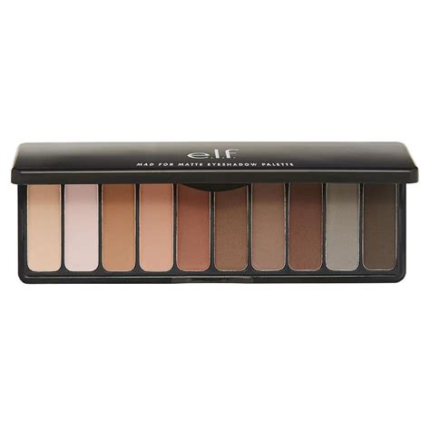 E L F Mad For Matte Eyeshadow Palette Nude Mood Walgreens