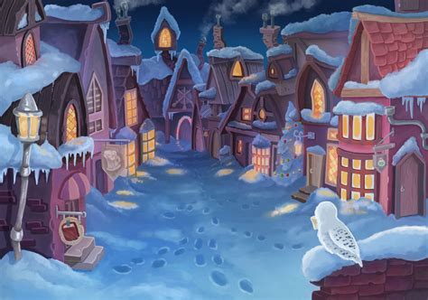 ArtStation - Hogsmeade