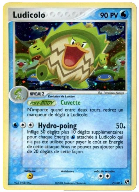 Ludicolo EX Tempête de sable 7 Poképédia