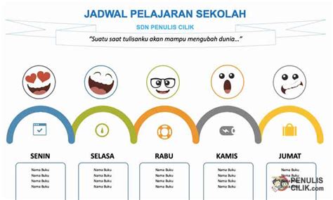 Contoh Jadwal Kegiatan Sehari Hari Yang Kreatif Materi Belajar Online