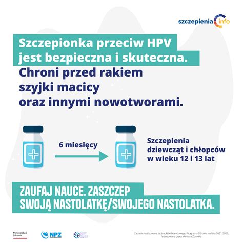 50 pytań i odpowiedzi o bezpłatnych szczepieniach przeciw HPV