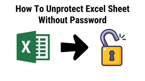 How To Unprotect Excel Sheet Without Password Youtube