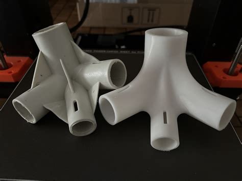 Tent Garden 4 Way Connector By Ezojil Download Free Stl Model