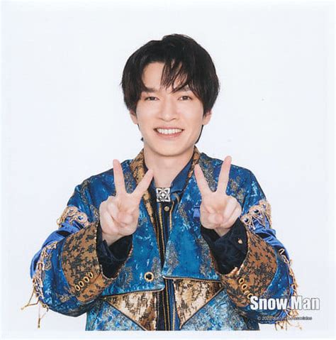 駿河屋 Snow Man深澤辰哉サイズ89×89「johnnys Countdown 2022 2023」ましかくフォト（男性生写真）