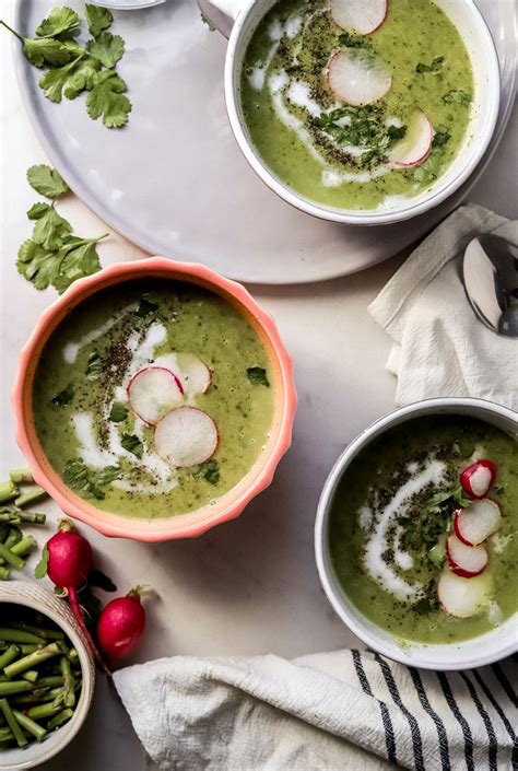 Creamy Super Greens Soup Moriah Brooke Recipe Super Greens Green Soup Paleo Cooking