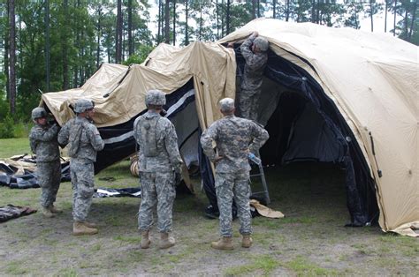 42nd Fibs Training Is In Tents Article The United States Army