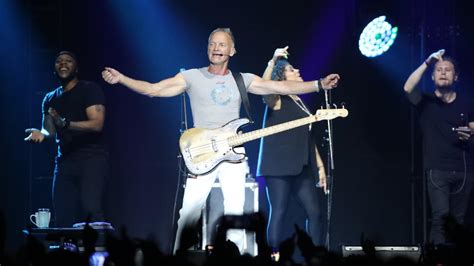 Sting Inicia Su Gira Europea En Bilbao Con Una Inolvidable Velada