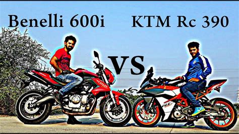 BENELLI 600I VS KTM RC 390 DRAG RACE YouTube