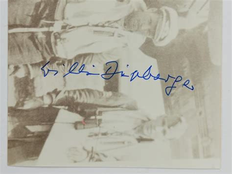 Worldwarcollectibles Signature Of Luftwaffe Kc Recipient Willi