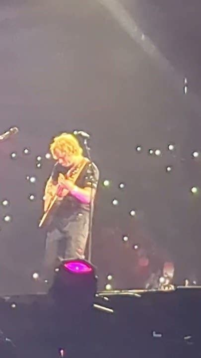 Ed Sheeran【 ÷x Tour】give Me Love Tokyo Dome On January 31 2024