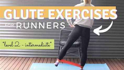 Glute Home Workout | Resistance Band Exercises For Runners