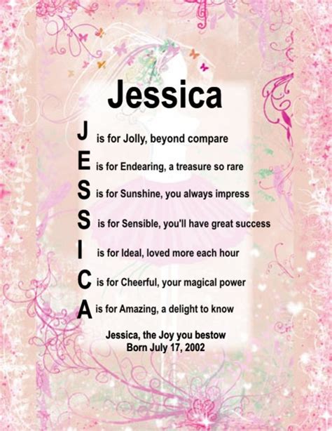 Jessica Name Wallpaper