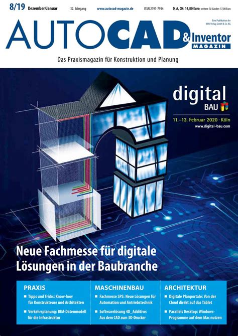 Autocad Inventor Magazin Magazine Get Your Digital Subscription