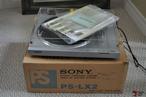 Sony Ps Lx Turntable Photo Us Audio Mart