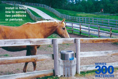 Automatic Horse Waterers Nelson Mfg 300 Series Ia