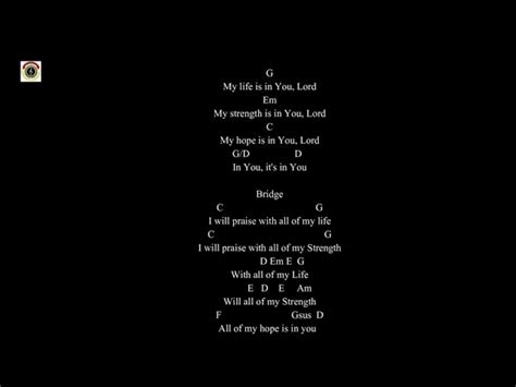 MY LIFE IS IN YOU, LORD (Simple chord Progression) Chords - Chordify