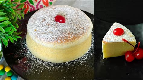 Cotton Cake Recipe Cotton Vanilla Sponge Cake Japanese Cotton Cake জাপানীজ কটন স্পঞ্জ কেক