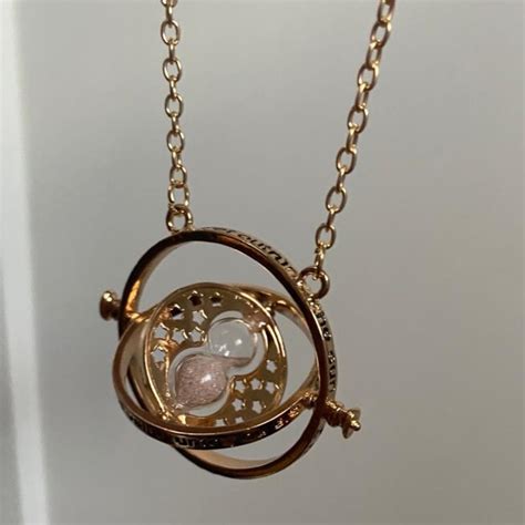 Giratiempo Hermione Granger Harry Potter Collar Time Turner De Etsy