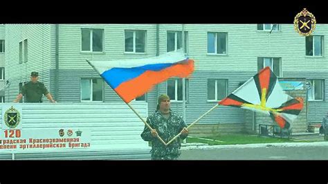 Выступление развед дивизиона Юрги в бригаде - YouTube