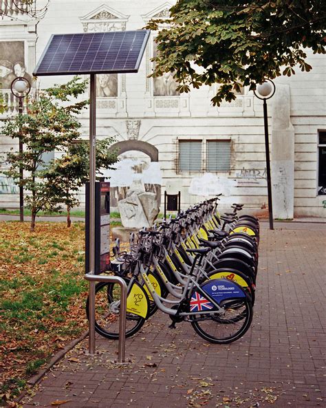 City Bike Station Taken On Fujifilm With Nikon F Af Flickr