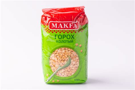 Горох колотый «Makfa», 800 г с доставкой на дом в Алматы | BARON ...