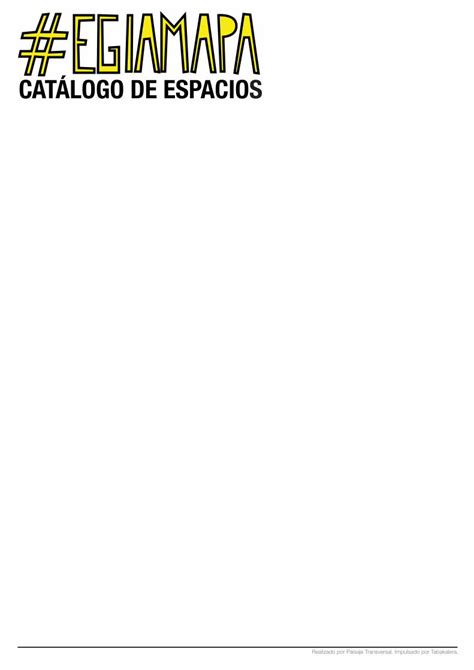 PDF EgiaMapa Catálogo de espacios en desuso PDFSLIDE NET