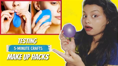 Testing Viral Makeup Hacks Do They Work Shocking Youtube