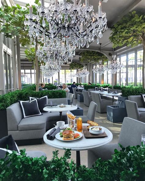 The Stunning New Rooftop Restaurant And Terrace At Restoration Hardware