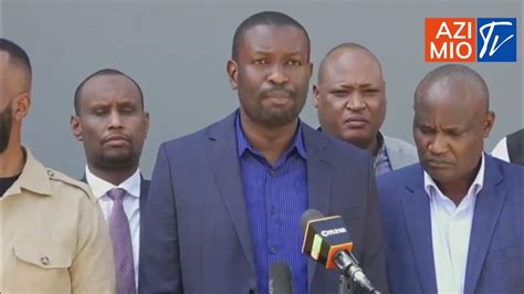 Odm Speaks After Ruto Dissolves Cabinet Calls For The Sacking Of Ig