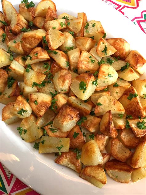 Easy Oven Roasted Potatoes Recipe Best Ever Melanie Cooks