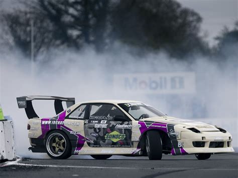 Wallpaper Nissan Silvia S13 Race Car Side View 1920x1080 Full Hd 2k