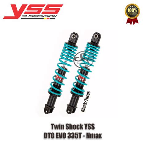 Jual Shockbreaker Motor Twin Shock Yss Dtg Evo Black Mm For Nmax