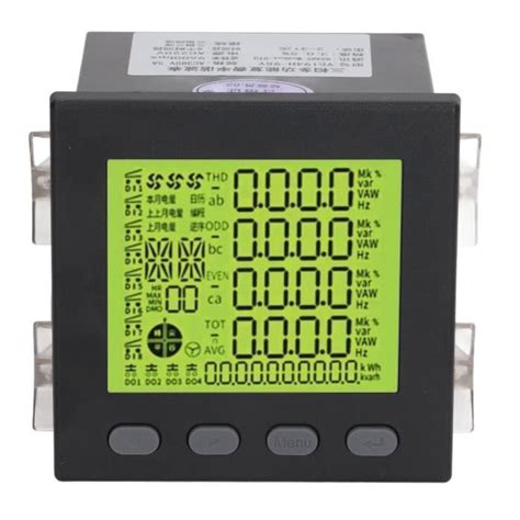 Dex Compteur De Puissance Triphas Compteur De Tension Volt Triphas