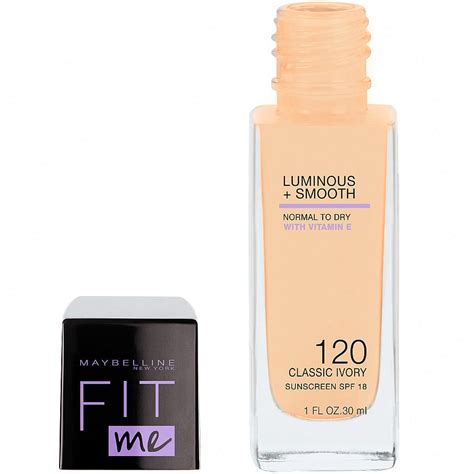 Køb Maybelline Fit Me Luminous Smooth Fdt 120 Matas