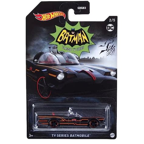 風火輪 Hot Wheels 精裝普卡 DC 蝙蝠俠 BATMAN TV SERIES BATMOBILE 蝦皮購物