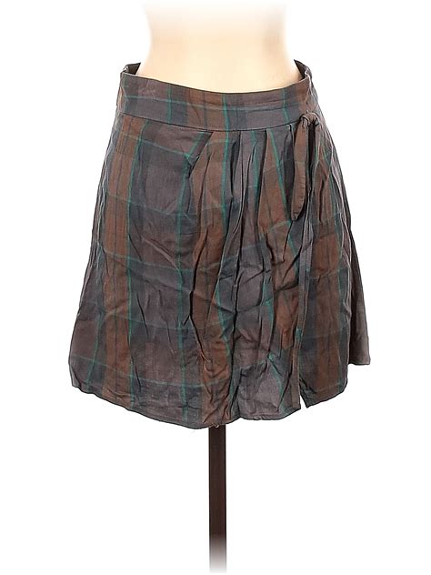 Outlander Plaid Multi Color Gray Casual Skirt Size Xs 42 Off Thredup