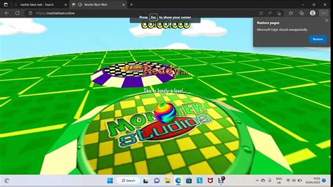 Marble Blast Web Playing Playing Custom And Beginner Levels Youtube