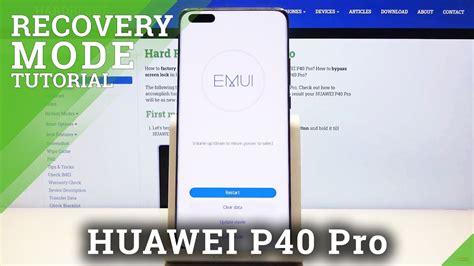 How To Enter Recovery Menu In Huawei P Pro Emui Recovery Mode Youtube