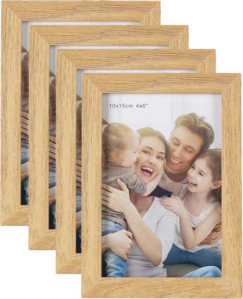 Helacueil Cadres Photo En Bois Vintage Cadre En Bois Rustique Cadre