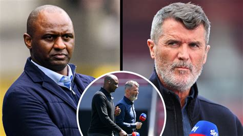 Patrick Vieira S Brutal Five Word Dig On Roy Keane Left Man Utd Legend