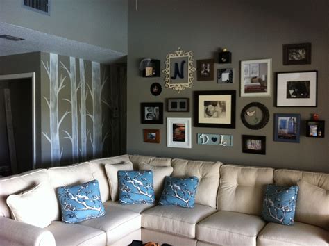My Living Room Wall Of Frames Room Decor Picture Wall Living Room