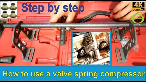 How To Use A Valve Spring Compressor Tool Youtube