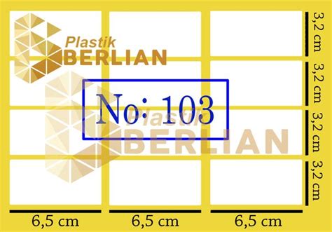 Jual Label 103 Sticker Undangan Isi 120 Label Per Pack Ukuran 3 64